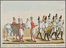 Johann Hieronymus Löschenkohl – Sprievod bratislavských mäsiarov 