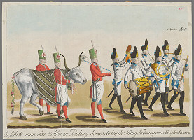 Johann Hieronymus Löschenkohl – Sprievod bratislavských mäsiarov 