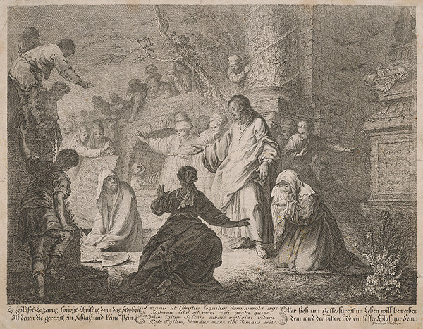 Johann Christoph Winkler – Vzkriesenie Lazára