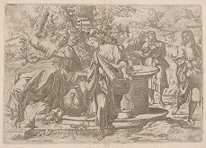 Annibale Carracci, Guido Reni, Pietro Stefanoni – Kristus a samaritánka 