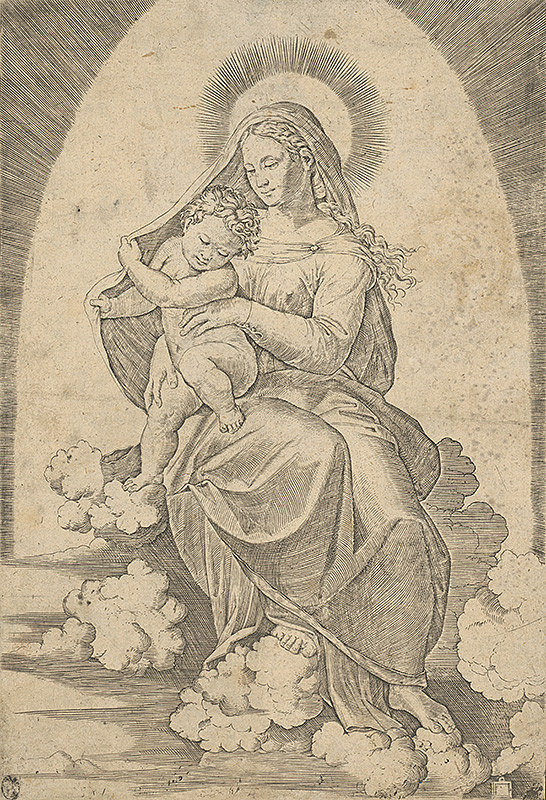 Stredoeurópsky grafik zo 16. storočia – Madona