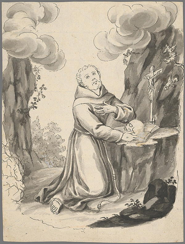 Stredoeurópsky majster z 18. storočia – Mních