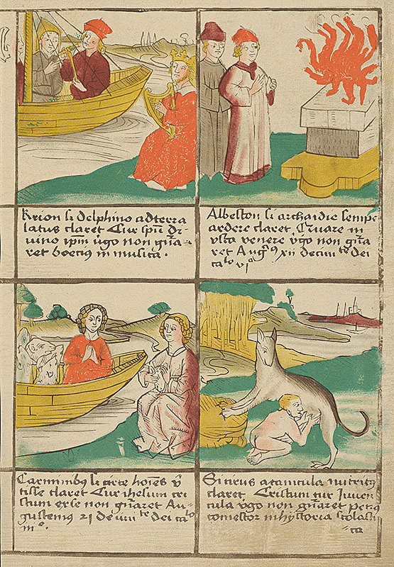 Stredoeurópsky grafik z konca 15. storočia – Ilustrácia cestopisu 