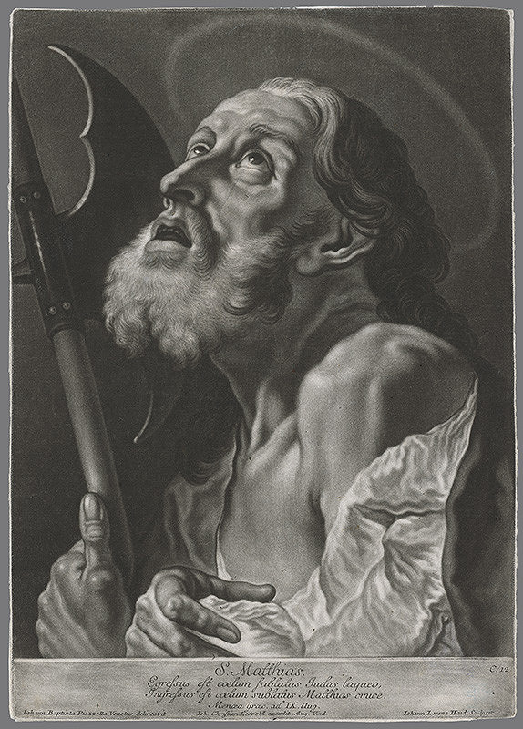 Johann Lorenz Haid, Giovanni Battista Piazzetta, Johann Christian Leopold – Sv. Matej