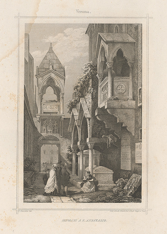 Pietro Chevalier – Hrob svätého Anastazia vo Verone