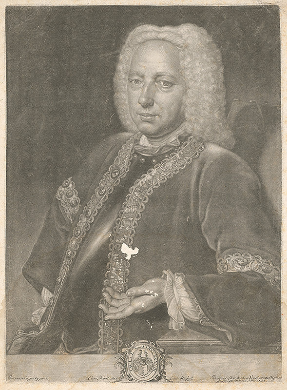 Johann Christoph Vogel, Ján Kupecký – J.Wiliam Ebner z Eschenbachu, radný a prefekt kolegia