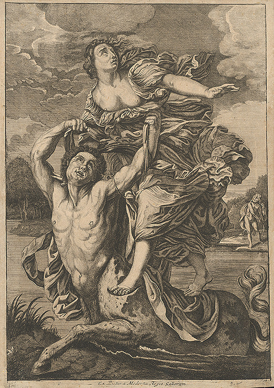 Stredoeurópsky grafik z 18. storočia – Triton