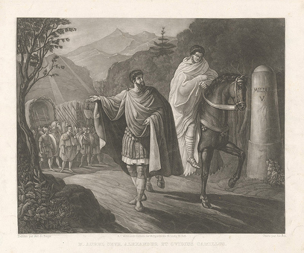 Anton Fuchs, Anton von Perger – M.Aurel Sevr. Alexander a Ovidius Camillus 