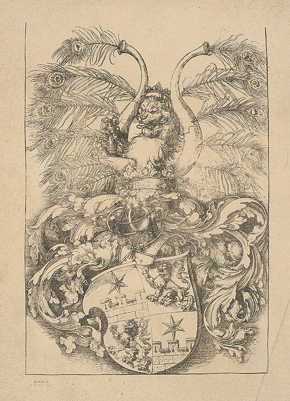 Stredoeurópsky grafik zo 16. storočia – Erb 