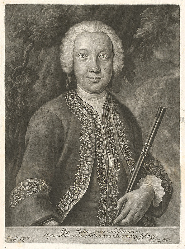 Valentin Daniel Preissler, Ján Kupecký – Portrét Jobsta Wilhelma Ebnera von Eschenbacha