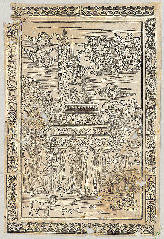 Stredoeurópsky grafik zo 17. storočia – Triumf večnosti 