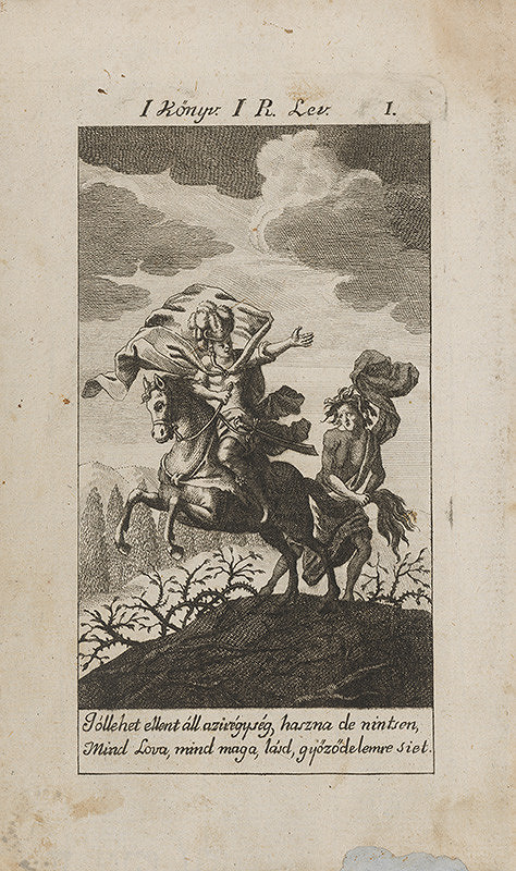 Stredoeurópsky grafik z 18. storočia – Závisť