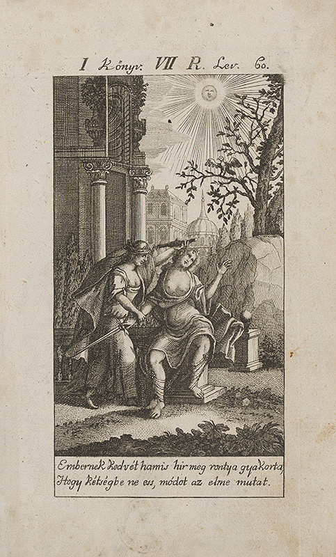 Stredoeurópsky grafik z 18. storočia – Klebeta