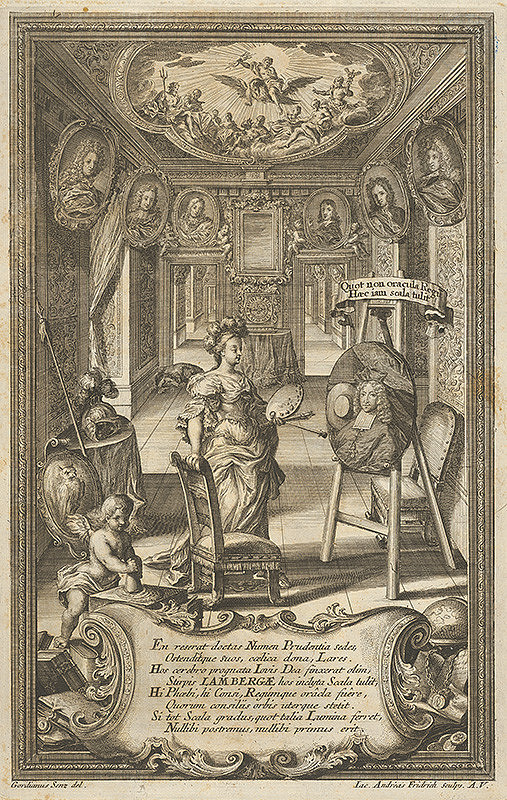 Gordianus Senz, Jacob Andreas Fridrich – Alegorické zobrazenie