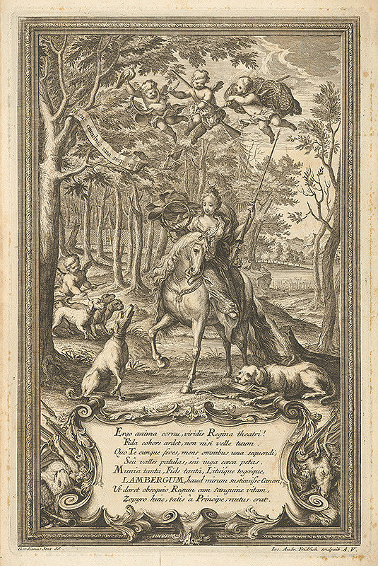 Gordianus Senz, Jacob Andreas Fridrich – Diana, bohyňa lovu