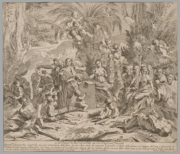 Pietro Testa – Alegória maliarstva 