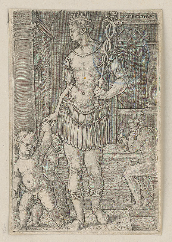 Heinrich Aldegrever – Merkur 