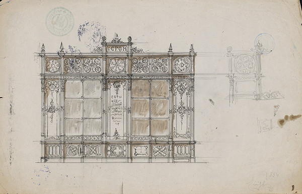 Ignác Feigler st. – Fasáda náhrobku 