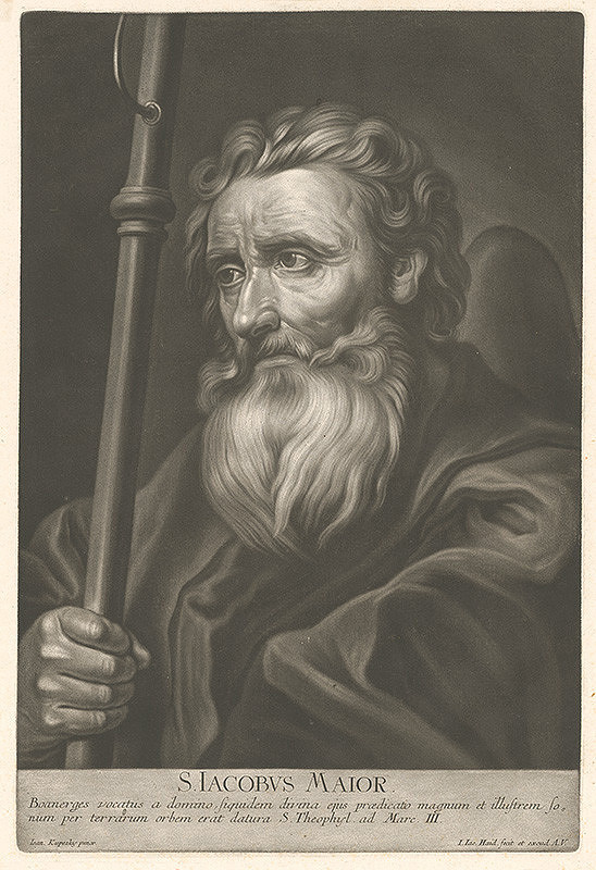 Johann Jacob Haid, Ján Kupecký – Svätý Jakub starší