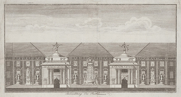 J. Schally – Osvetlenie viedenskej radnice 