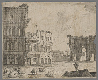 Giovanni Luigi Valesio – Koloseum v Ríme 