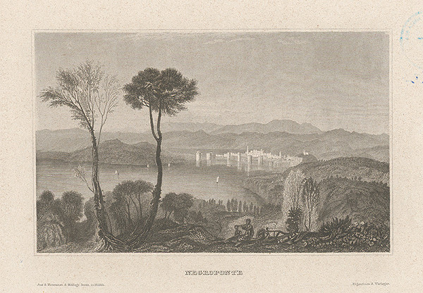 Stredoeurópsky maliar z 19. storočia – Pohľad na Negroponto 