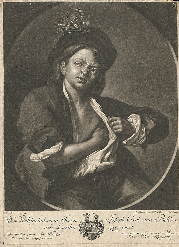 Johann Veit Kauperz, Ján Kupecký – Škriabajúci sa chlapec