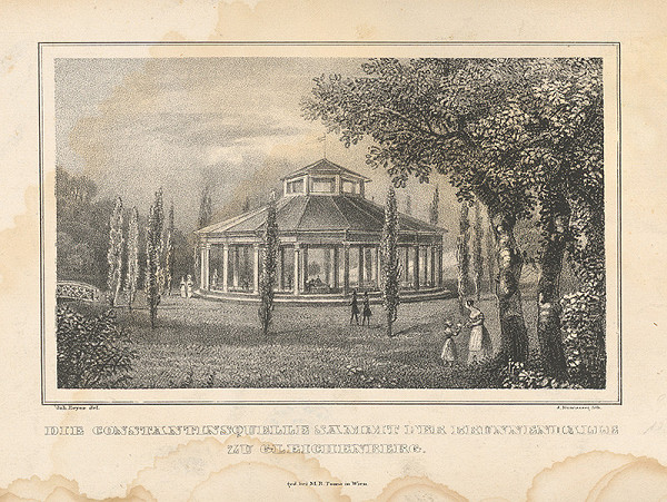 Jan Kuwasseg, Johann Beyer – Pohľad na pavilón Konštantína v Gleichenbergu