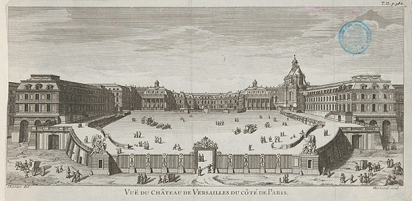 Antoine Hérisset, L'Evrier – Palác vo Versailles