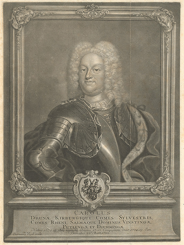 Bernhard Vogel, Ján Kupecký – Portrét grófa Sylvestra Salma Kyburga