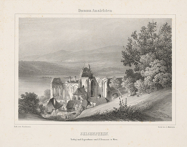 Franz Josef Sandmann – Zrúcaniny kostola v Seisensteine