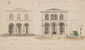 Karl Feigler – Návrh na fasádu strážneho domu 