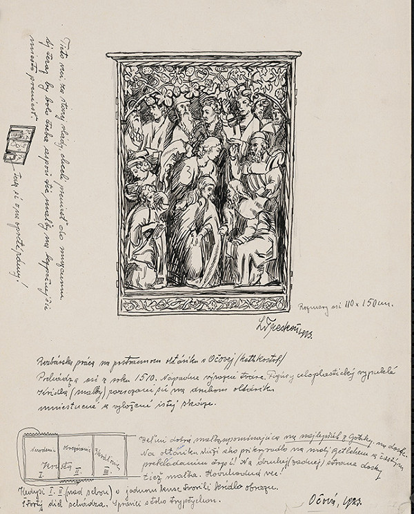 Ladislav Treskoň – Bočná oltárna drevorezba