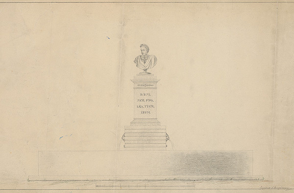 János Rumpelmayer – Návrh na pomník Františka I. 