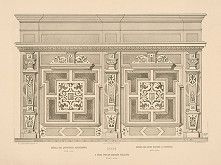 Viktor Myskovszky, Adolf Lehmann – Detail levočských chrámových lavíc 