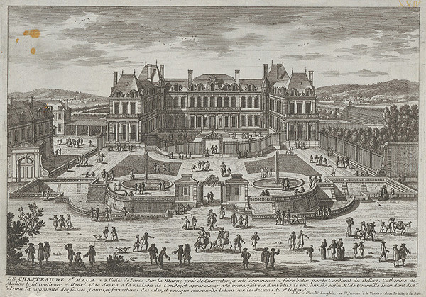 Francúzsky maliar z 18. storočia – Kaštieľ St.Maur 