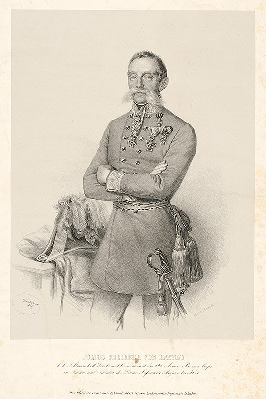 Joseph Kriehuber, Johann Höfelich – Podobizeň Julia Haynana