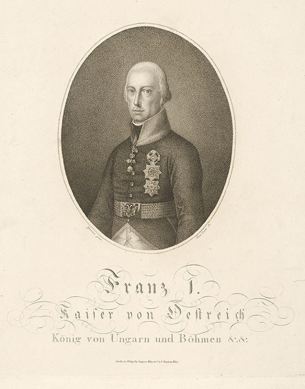 Eugène Charles François Guérard, Meno Haas – Portrét cisára Františka I.