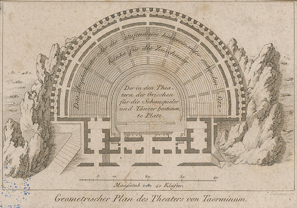 Joseph Gerstner – Plán divadla v Taormine