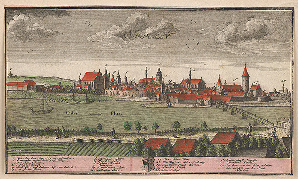 Nemecký maliar z 18. storočia – Obec Oppeln