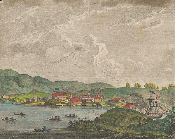 Stredoeurópsky maliar z 19. storočia – Prímorská dedina