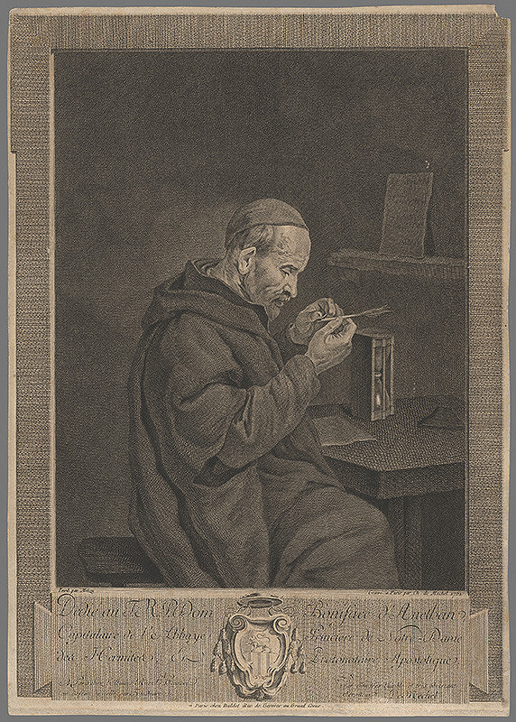 Christian von Mechel – Mních Bonifác d'Anethan