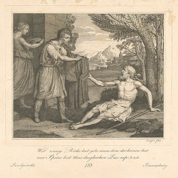 Stredoeurópsky maliar z 18. storočia – Žobrák
