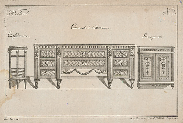 François Boucher – Dekoratívny nábytok