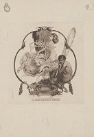 Franz von Bayros – Ex libris Dr. A.Wernera 