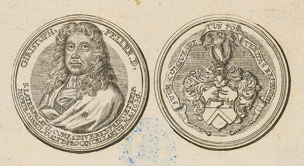 Stredoeurópsky maliar z 18. storočia – Pamätná medaila Pellera