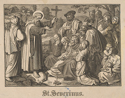 Blasius Höfel, Josef Führich – Svätý Severinus 