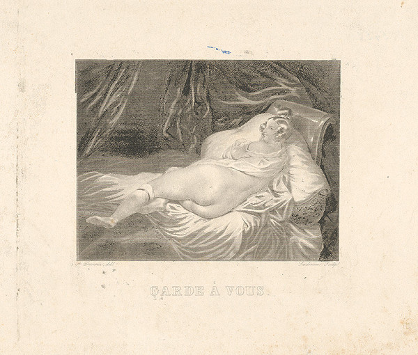 Sixdeniers, Achille Deveria – Akt ženy II. 