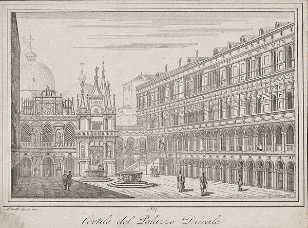 Giovanni Batista Moretti – Dožací palác v Benátkach