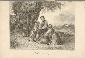 Adolf Dworzack, Johann Matthias Ranftl – Poľudnie 